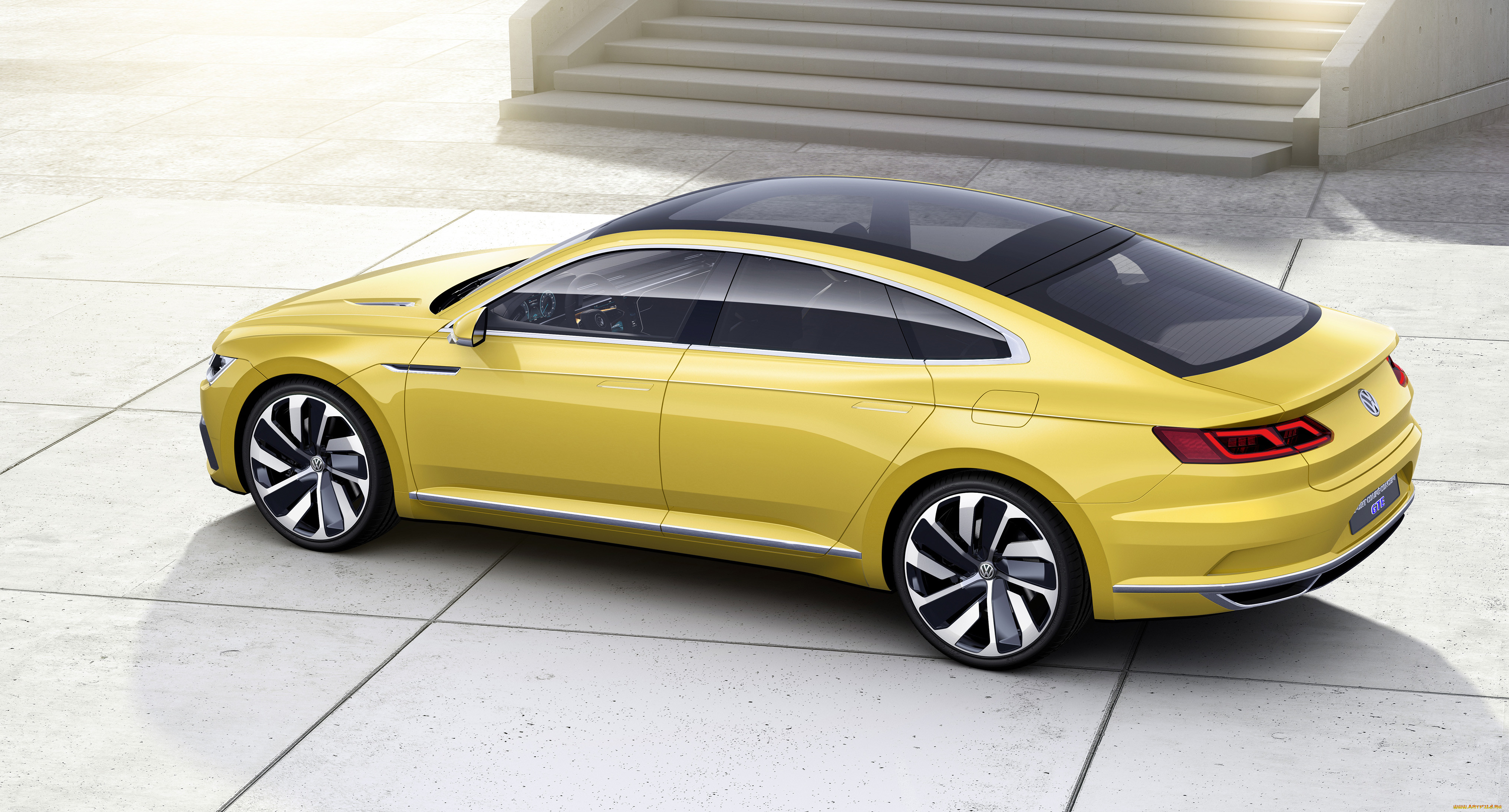 , volkswagen, 2015, gte, concept, sport, coup, 